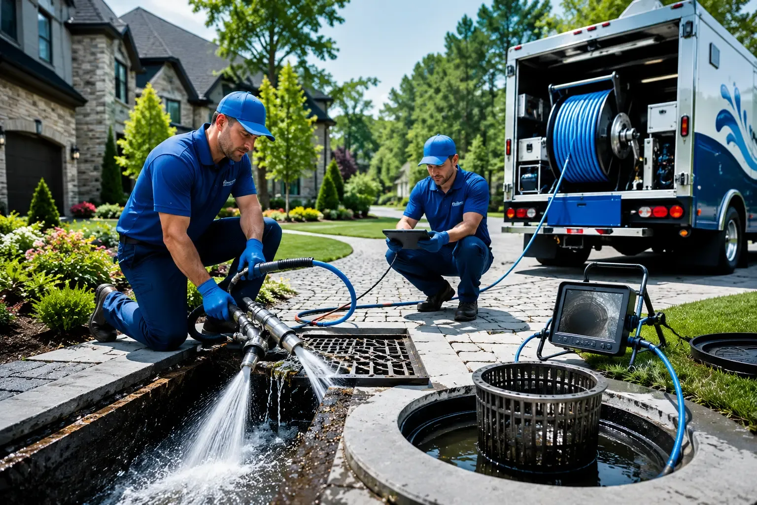 Local outdoor drain cleaning professionals in Convoy, OH